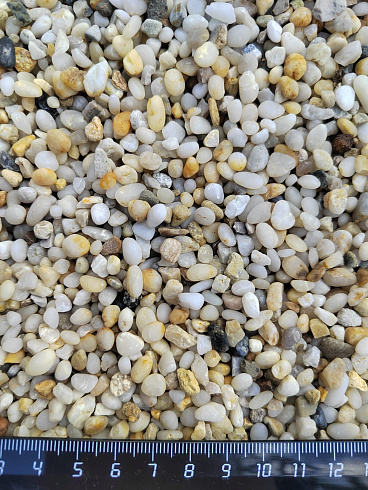 фото Галька крымская жемчужная фр. 3-5 мм. купить в Смоленске  в интернет-портале КАМЕНЬ КЛУБ