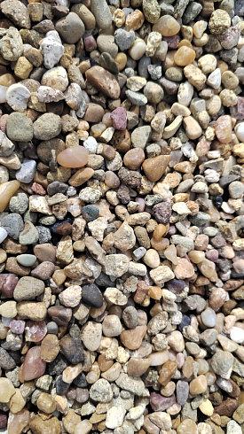 Kamenclub.ru: Галька окат (серо-желтая) фр.5-10 мм. купить  в Смоленске галька речная рыжий, желтый, рыжий, серо-желтый речная окатанная галька декоративная 5000 руб/т   фото КАМЕНЬ КЛУБ