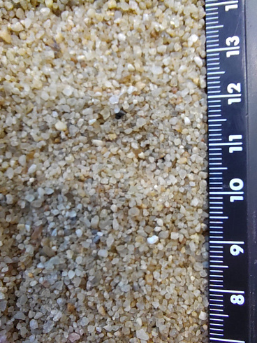 Кварцевый песок для пескоструйных работ фр. 0,8-1,6 мм.  купить в Смоленске фото Камень Клуб