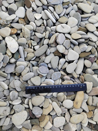 Галька черноморская фр. 20-40 мм.  купить в Смоленске фото Камень Клуб