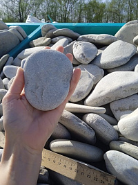 Галька черноморская фр. 100-150 мм.  купить в Смоленске фото Камень Клуб