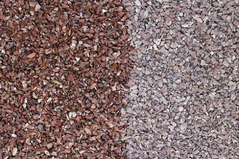 Kamenclub.ru: Мраморная крошка (щебень крошка розовый) фр. 5-10 мм.  купить в Смоленске мрамор розовый, красный щебень колотый ландшафтный декоративный  11000 руб/т   фото КАМЕНЬ КЛУБ