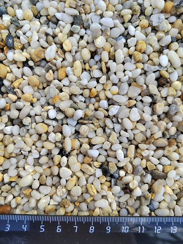 фото Галька крымская жемчужная фр. 3-5 мм. купить в Смоленске  в интернет-портале КАМЕНЬ КЛУБ