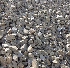 фото Щебень строительный (гравийный, гранитный, известняковый) фракции 40-70  в Смоленске