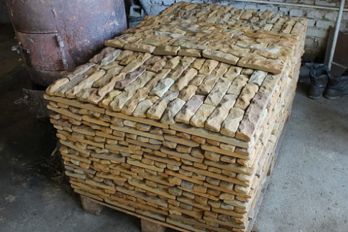 Kamenclub.ru: Песчаник (плитка) art PSG-5-02  купить в Смоленске    2400 руб/кв.м   фото КАМЕНЬ КЛУБ