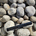 Kamenclub.ru: Галька речная окат (серо-белая) фр. 70-120 мм купить  в Смоленске галька галечник бело-серая, серо-белая, серая, белая речная природная галька  8000 руб/т   фото КАМЕНЬ КЛУБ
