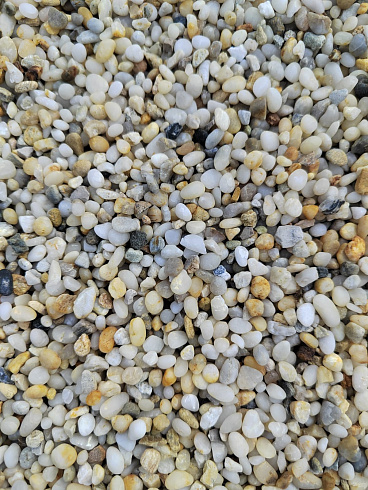 фото Галька крымская жемчужная фр. 3-5 мм. купить в Смоленске  в интернет-портале КАМЕНЬ КЛУБ