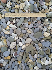 Галька крымская прибрежная фр. 20-40 мм.  купить в Смоленске фото Камень Клуб