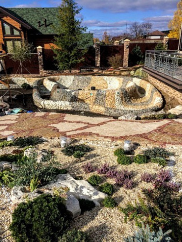 Kamenclub.ru: Песчаник брусчатка (Готика) art PSK-L-01  купить в Смоленске    2600 руб/кв.м    фото КАМЕНЬ КЛУБ