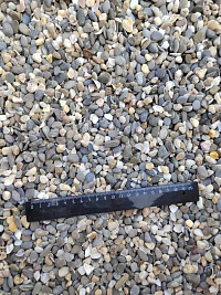 Галька крымская прибрежная фр. 5-10 мм.  купить в Смоленске фото Камень Клуб