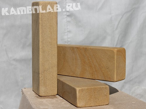 Kamenclub.ru: Бордюр садовый (песчаник) art PSG-B-01  купить в Смоленске    500 руб за 1 мп   фото КАМЕНЬ КЛУБ