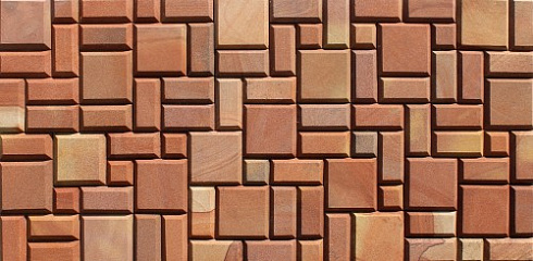 Kamenclub.ru: Песчаник (Римская кладка) art PSK-L-02  купить в Смоленске    3950  руб/кв.м   фото КАМЕНЬ КЛУБ